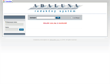 Tablet Screenshot of adaluna.com